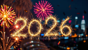 Happy New Year 2026 GIF: Kostenlose Neujahrs-GIFs
