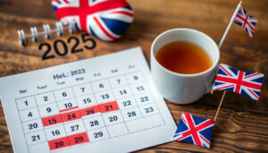 UK Bank Holidays 2025: Alle Termine und Regeln im Überblick